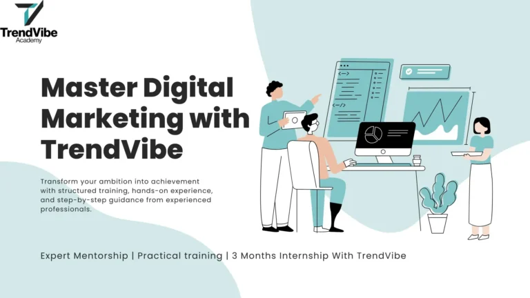 Why TrendVibe is the Smart Choice to Learn Online Digital Marketing