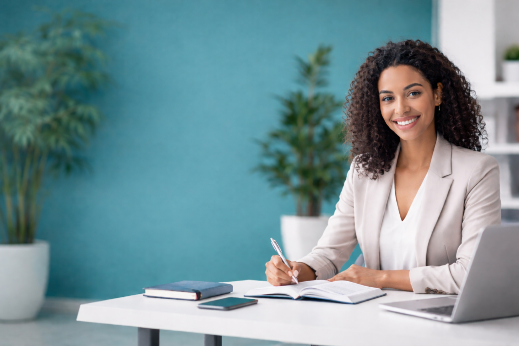 Website development services professional working on modern website design