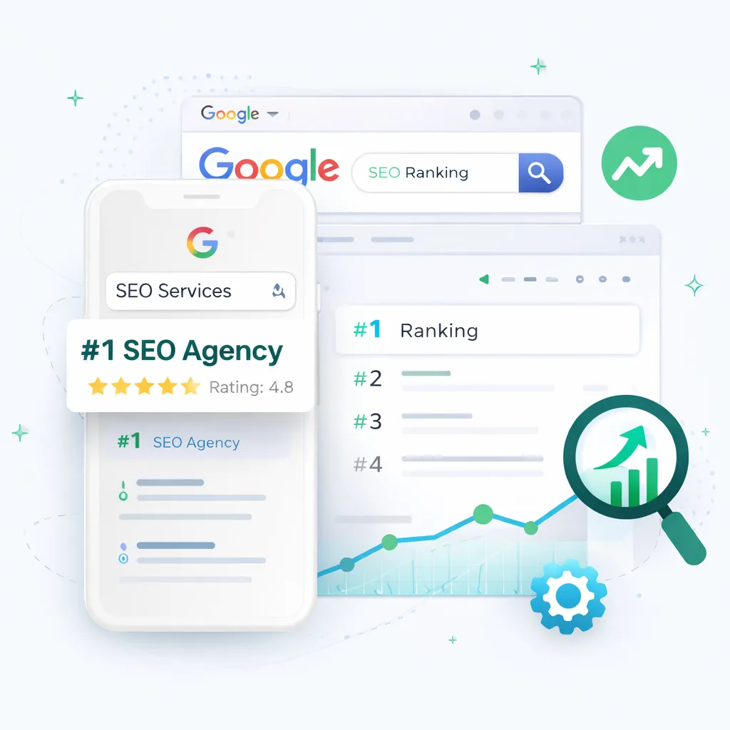 SEO agency improving Google rankings with advanced SEO services