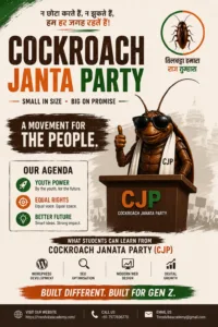 Read more about the article Cockroach Janta Party Website: What Students Can Learn from Its WordPress Development