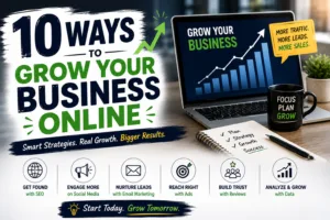 Read more about the article 10 Ways to Grow Your Business Online in 2026