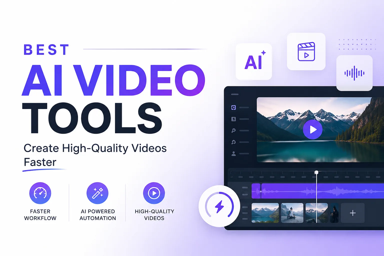 You are currently viewing Best AI Video Tools to Create High-Quality Videos Faster in 2026