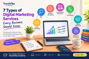 Read more about the article What Are the 7 Types of Digital Marketing Services?